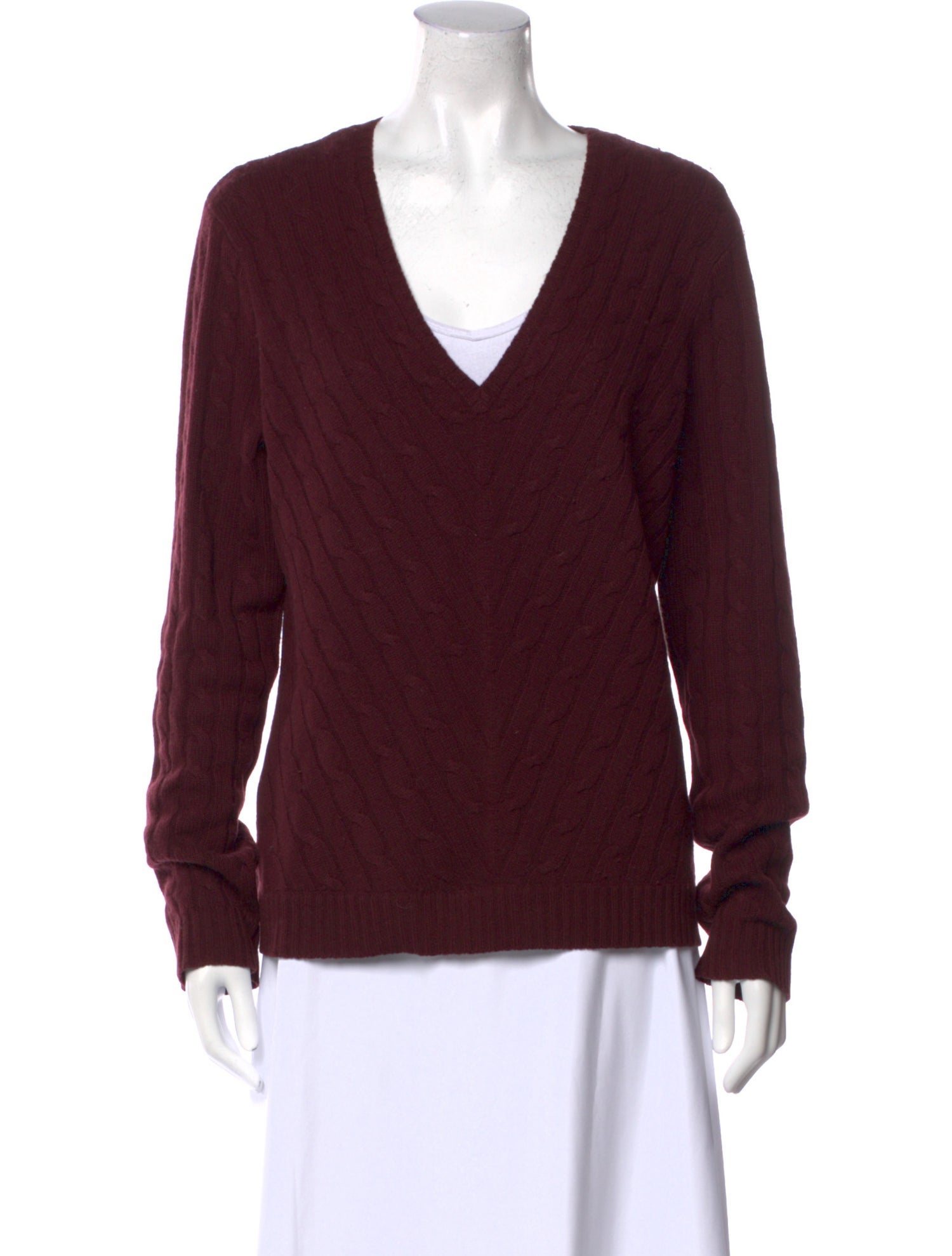 Ralph Lauren Black Label Cashmere V-Neck Sweater