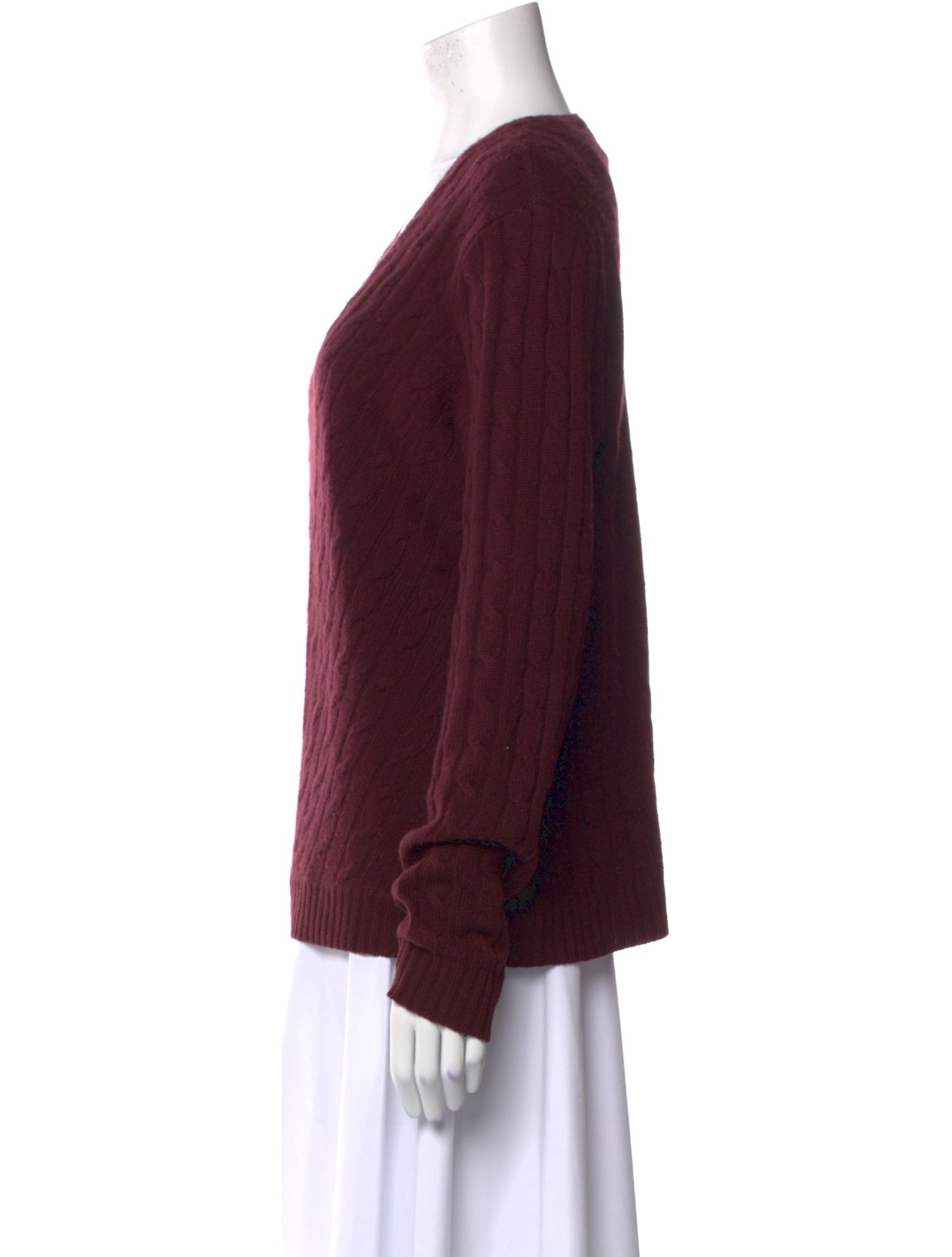 Ralph Lauren Black Label Cashmere V-Neck Sweater