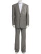 Ralph Lauren Black Label Wool Plaid Print Two-Piece Suit