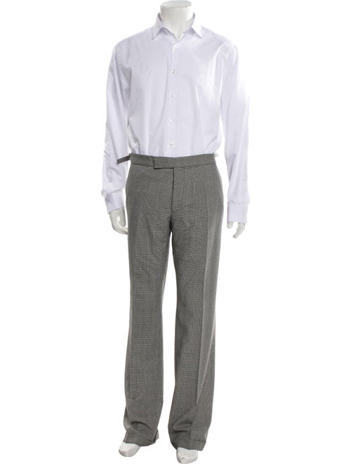 Ralph Lauren Black Label Wool Plaid Print Two-Piece Suit