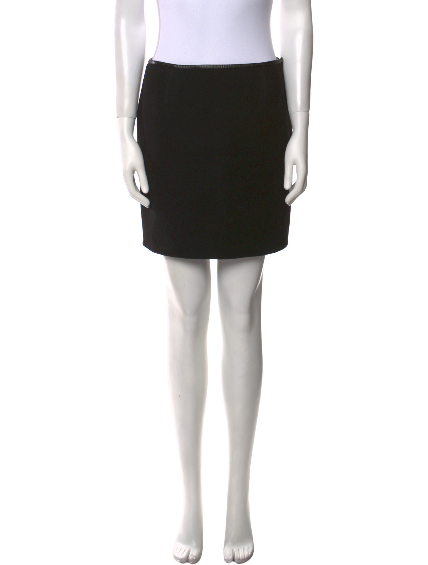 Ralph Lauren Black Label Wool Mini Skirt