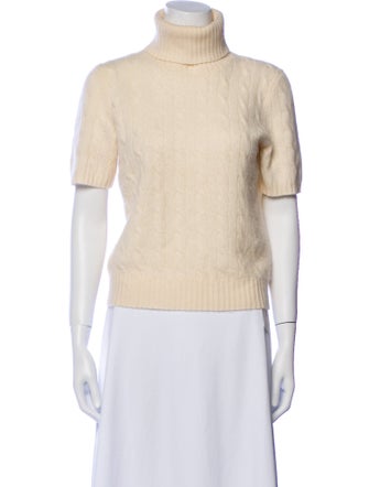 Ralph Lauren Black Label Cashmere Turtleneck Top