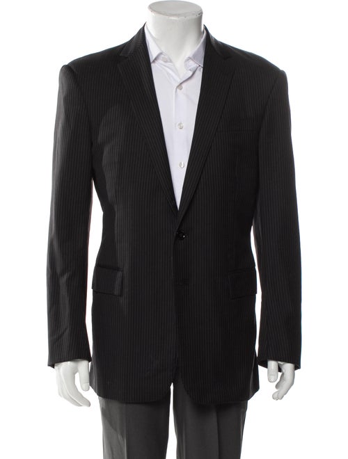 Ralph Lauren Black Label Wool Striped Blazer