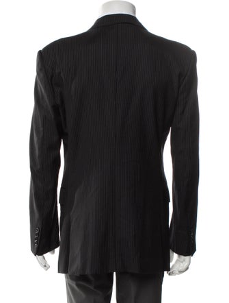 Ralph Lauren Black Label Wool Striped Blazer