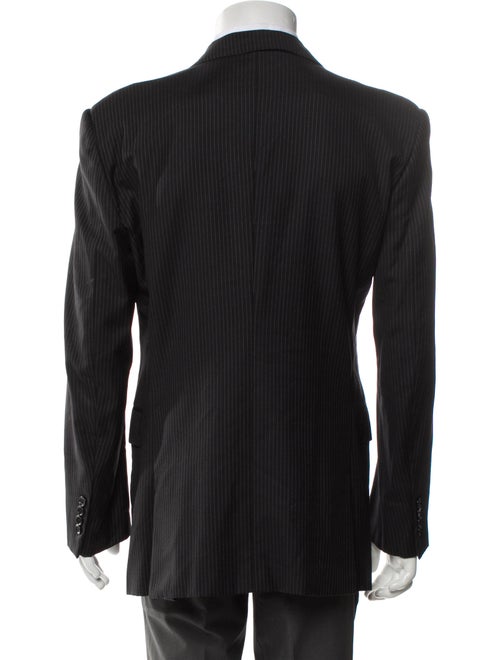 Ralph Lauren Black Label Wool Striped Blazer
