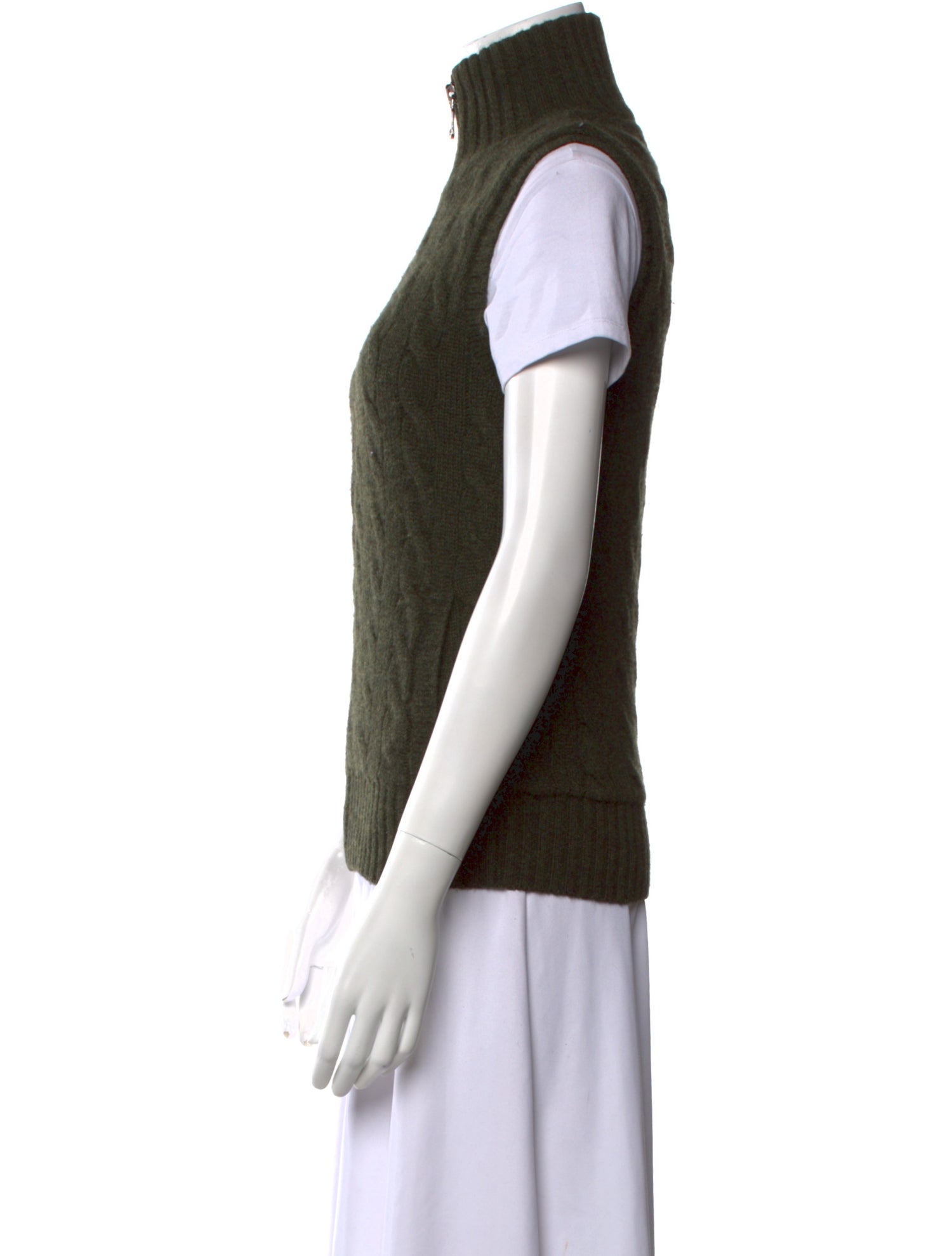 Ralph Lauren Black Label Cashmere Mock Neck Sweater