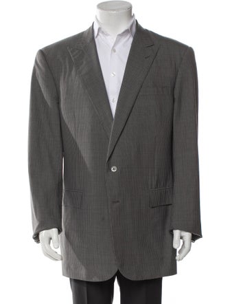 Ralph Lauren Black Label Wool Striped Blazer