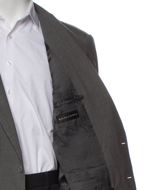 Ralph Lauren Black Label Wool Striped Blazer