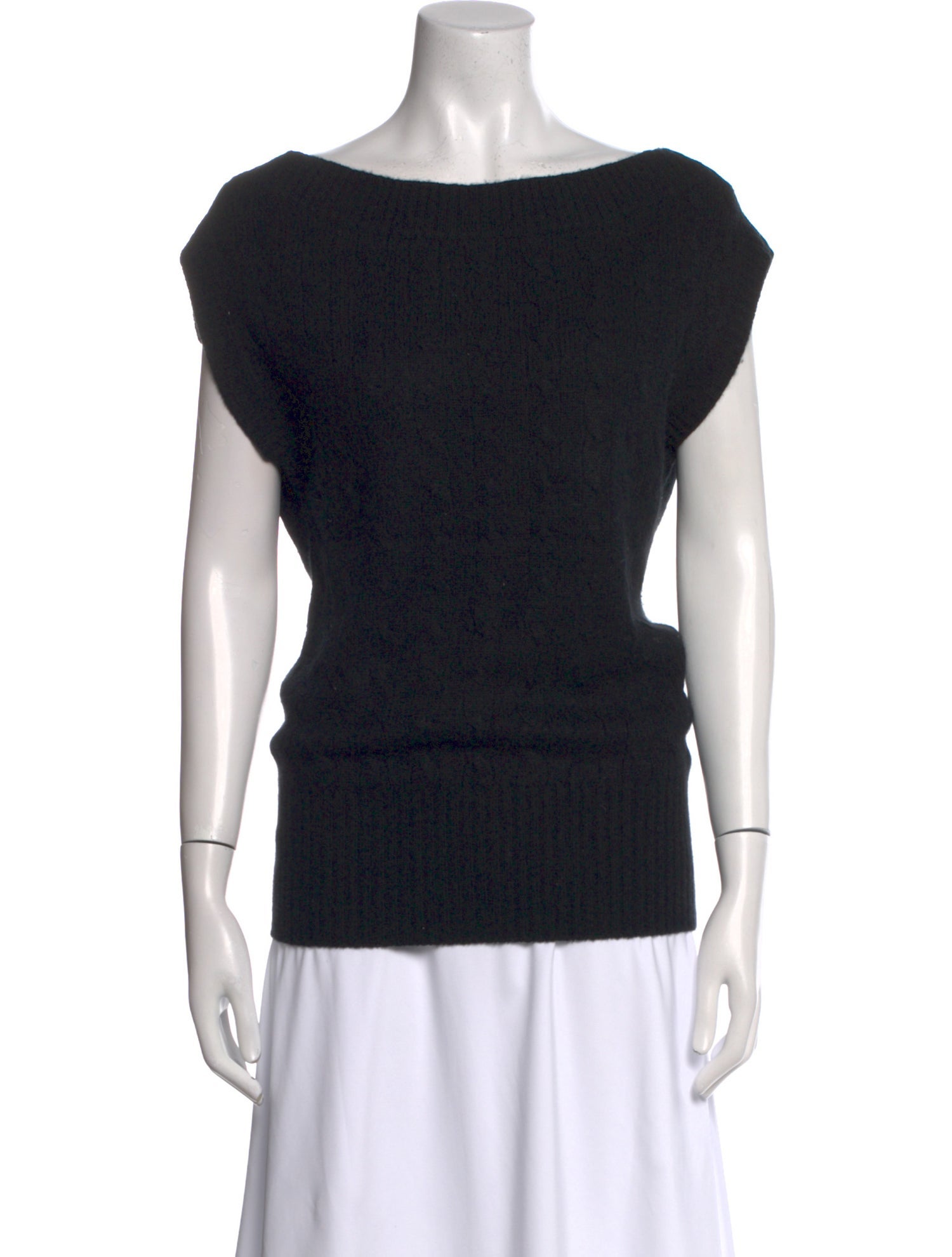 Ralph Lauren Black Label Cashmere Scoop Neck Sweater