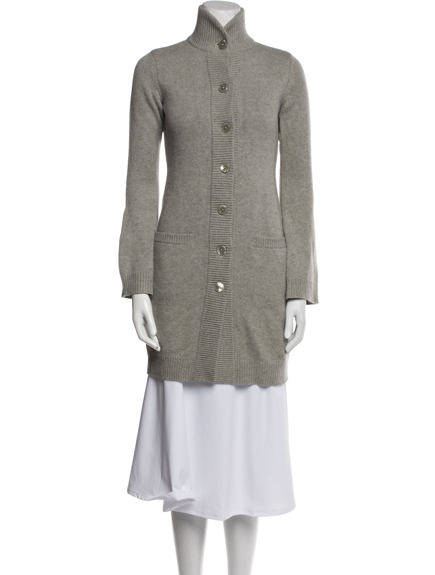 Ralph Lauren Black Label Merino Wool Mock Neck Sweater