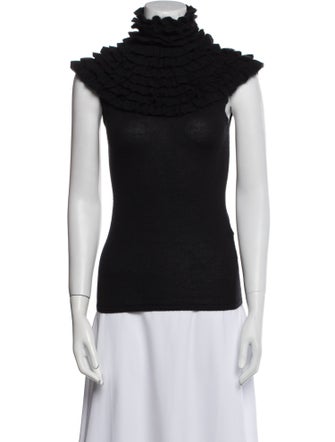 Ralph Lauren Black Label Cashmere Turtleneck Top