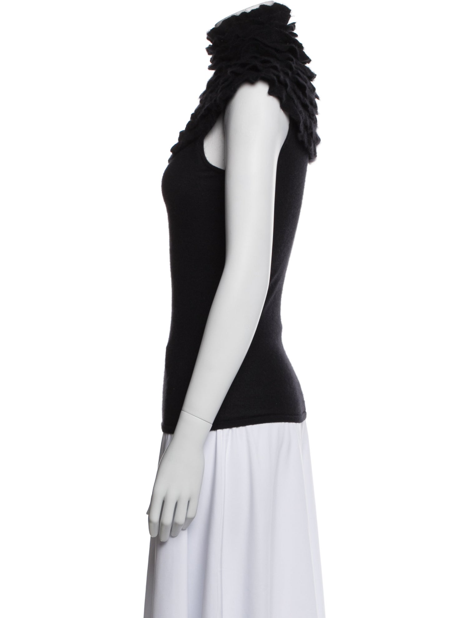 Ralph Lauren Black Label Cashmere Turtleneck Top