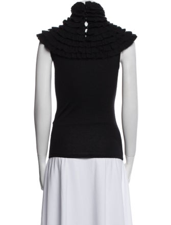 Ralph Lauren Black Label Cashmere Turtleneck Top