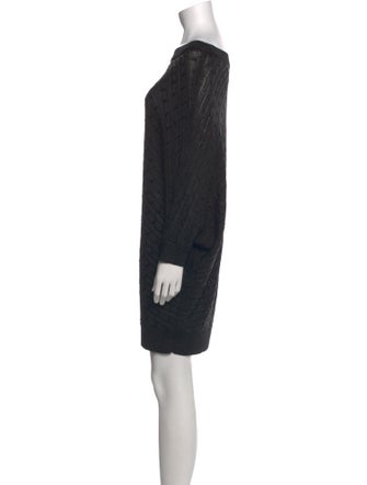 Ralph Lauren Black Label Bateau Neckline Mini Dress