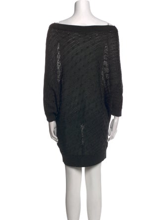 Ralph Lauren Black Label Bateau Neckline Mini Dress