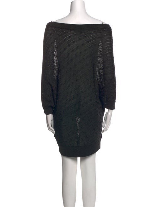 Ralph Lauren Black Label Bateau Neckline Mini Dress