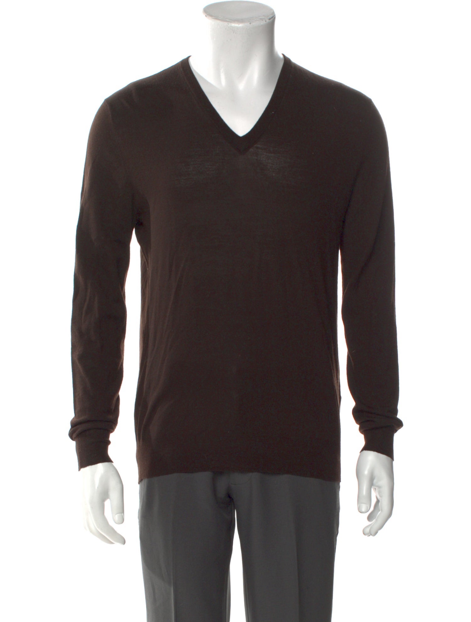 Ralph Lauren Black Label Merino Wool V-Neck T-Shirt