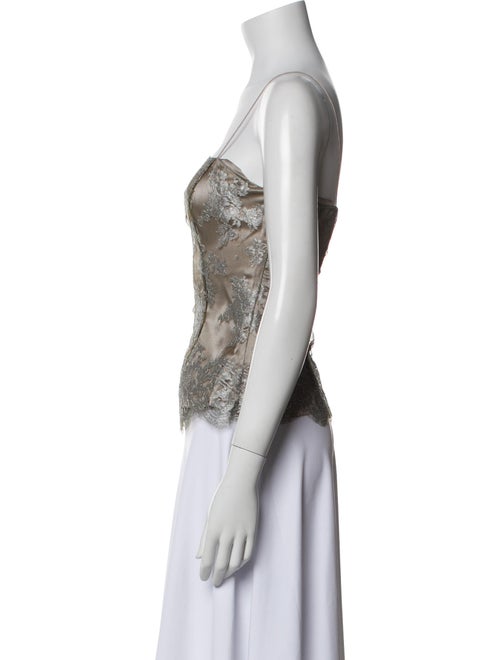 Ralph Lauren Black Label Lace Lace Pattern Top