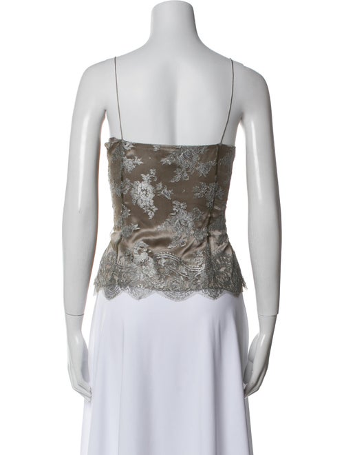 Ralph Lauren Black Label Lace Lace Pattern Top