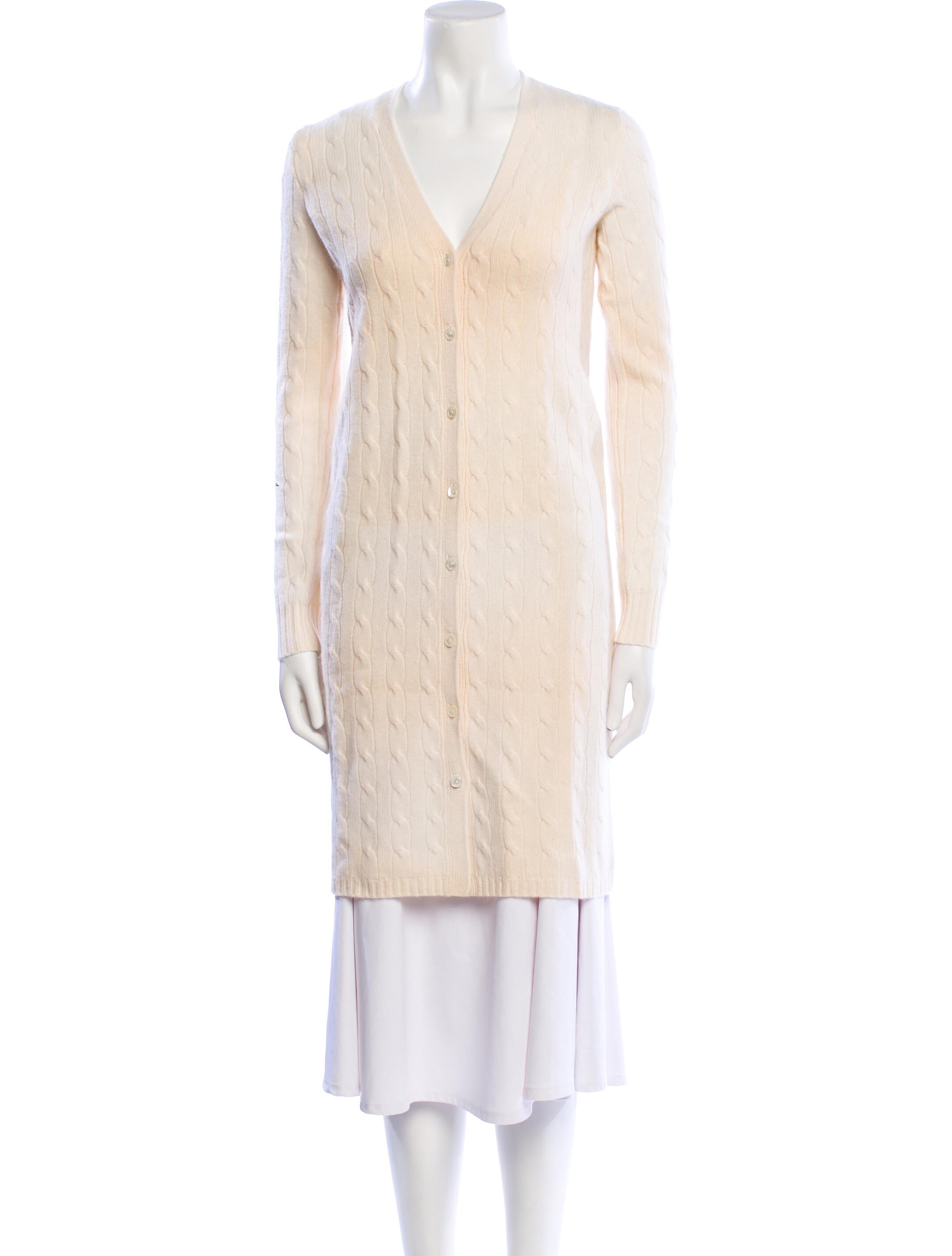 Ralph Lauren Black Label Cashmere V-Neck Sweater w/ Tags