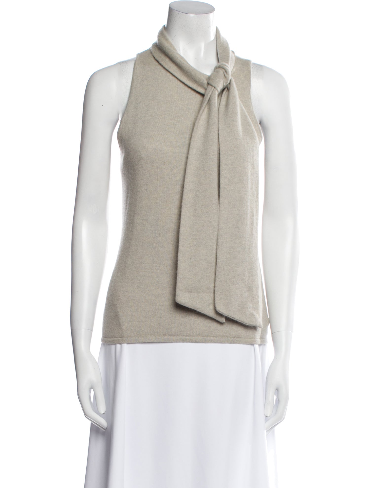 Ralph Lauren Black Label Cashmere Cowl Neck Top