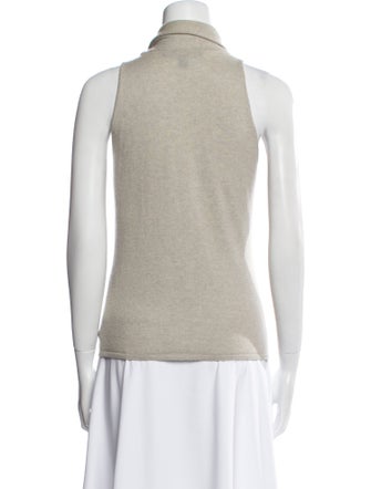 Ralph Lauren Black Label Cashmere Cowl Neck Top