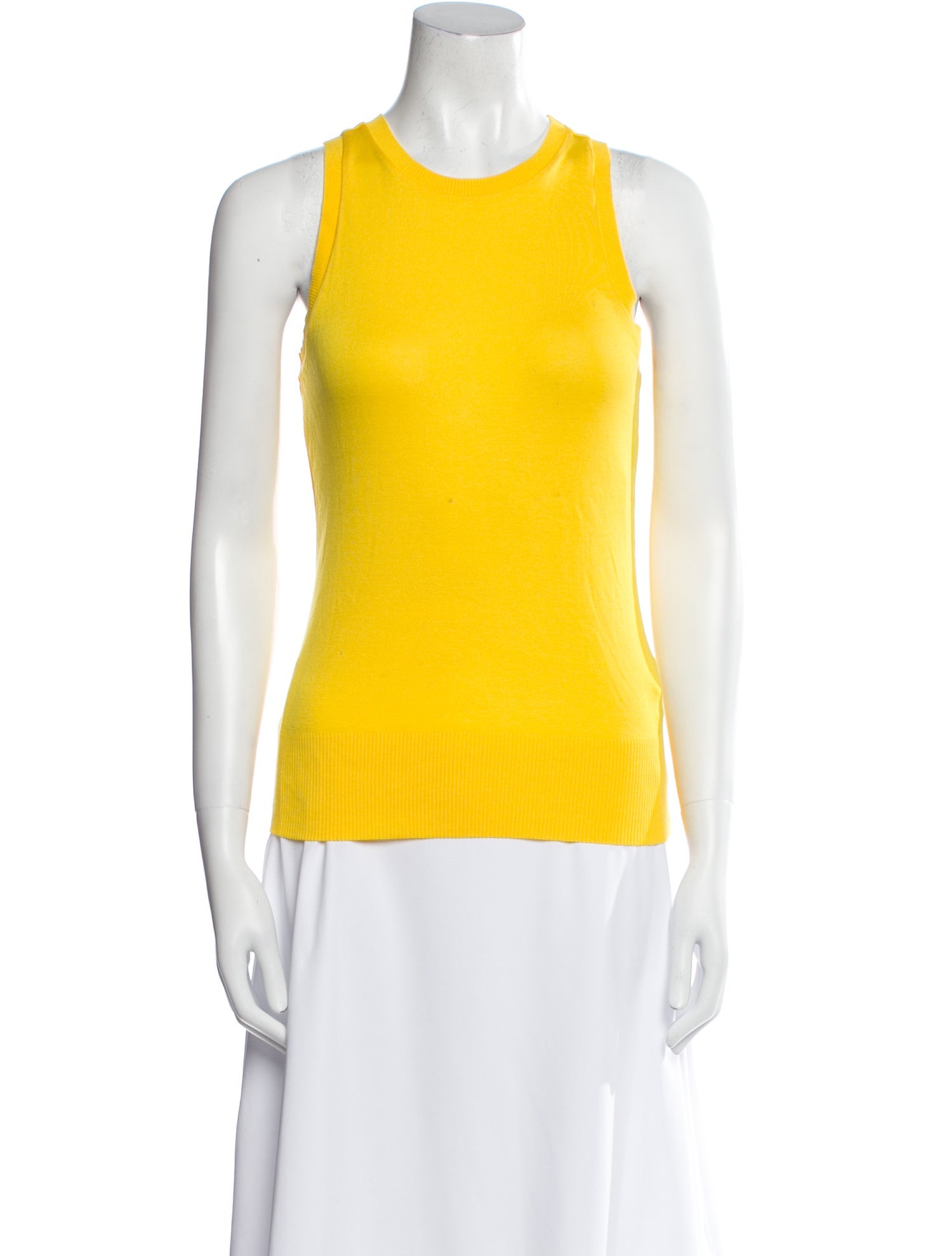 Ralph Lauren Black Label Crew Neck Sleeveless Top