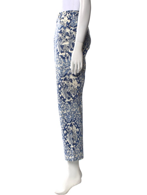 Ralph Lauren Black Label Printed Straight Leg Pants