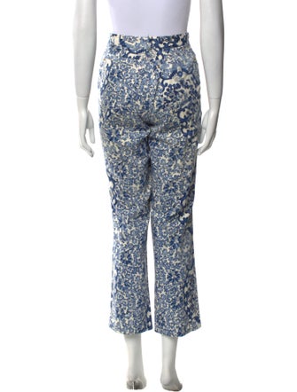 Ralph Lauren Black Label Printed Straight Leg Pants