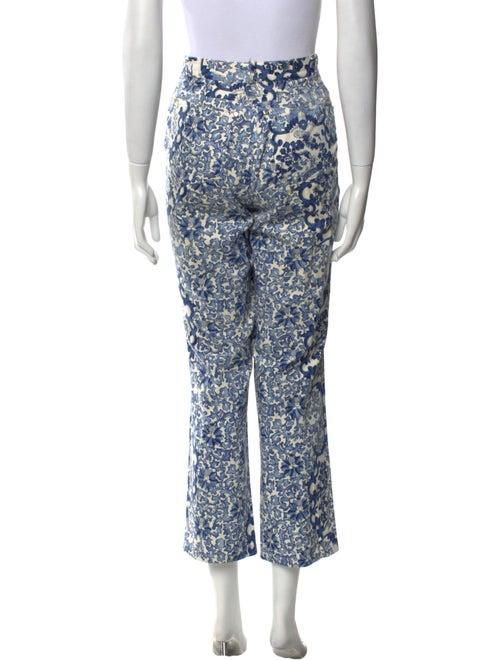 Ralph Lauren Black Label Printed Straight Leg Pants
