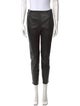 Ralph Lauren Black Label Lamb Leather Skinny Leg Pants