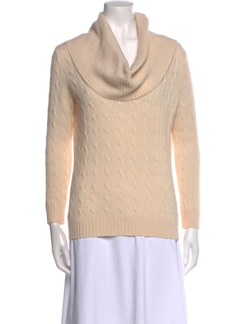 Ralph Lauren Black Label Cashmere Cowl Neck Sweater