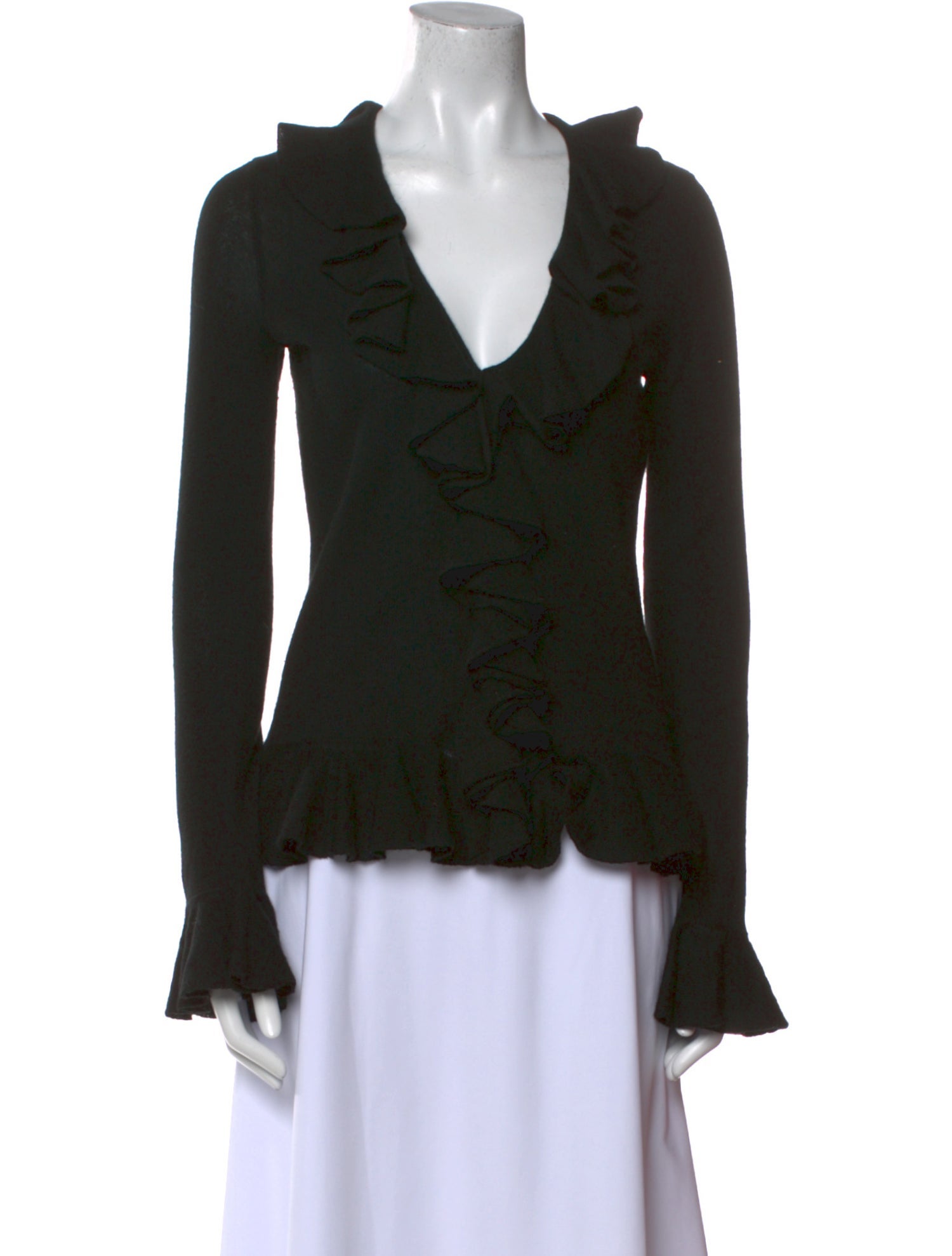 Ralph Lauren Black Label Cashmere V-Neck Sweater