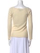 Ralph Lauren Black Label Cashmere Bateau Neckline Top