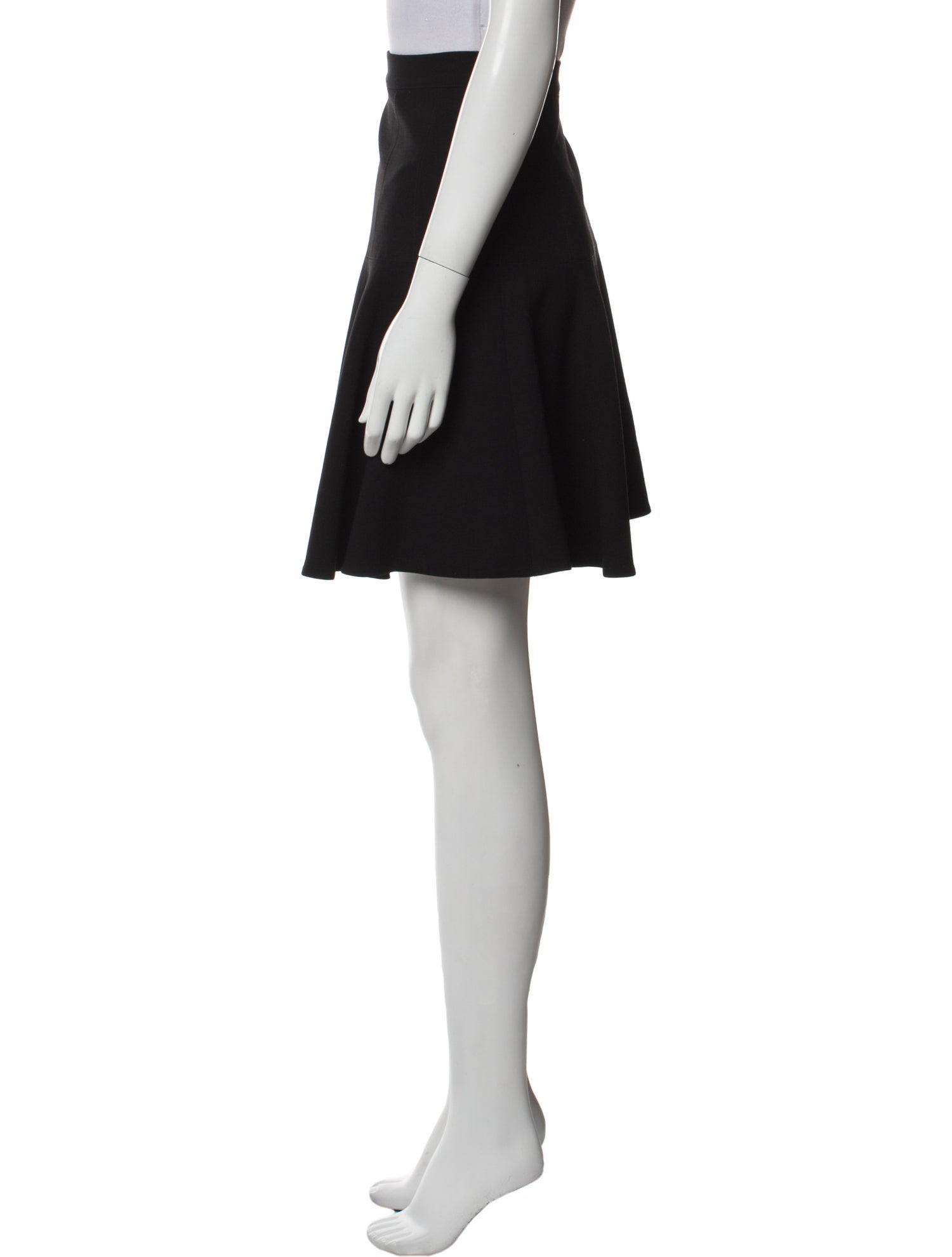 Ralph Lauren Black Label Wool Mini Skirt