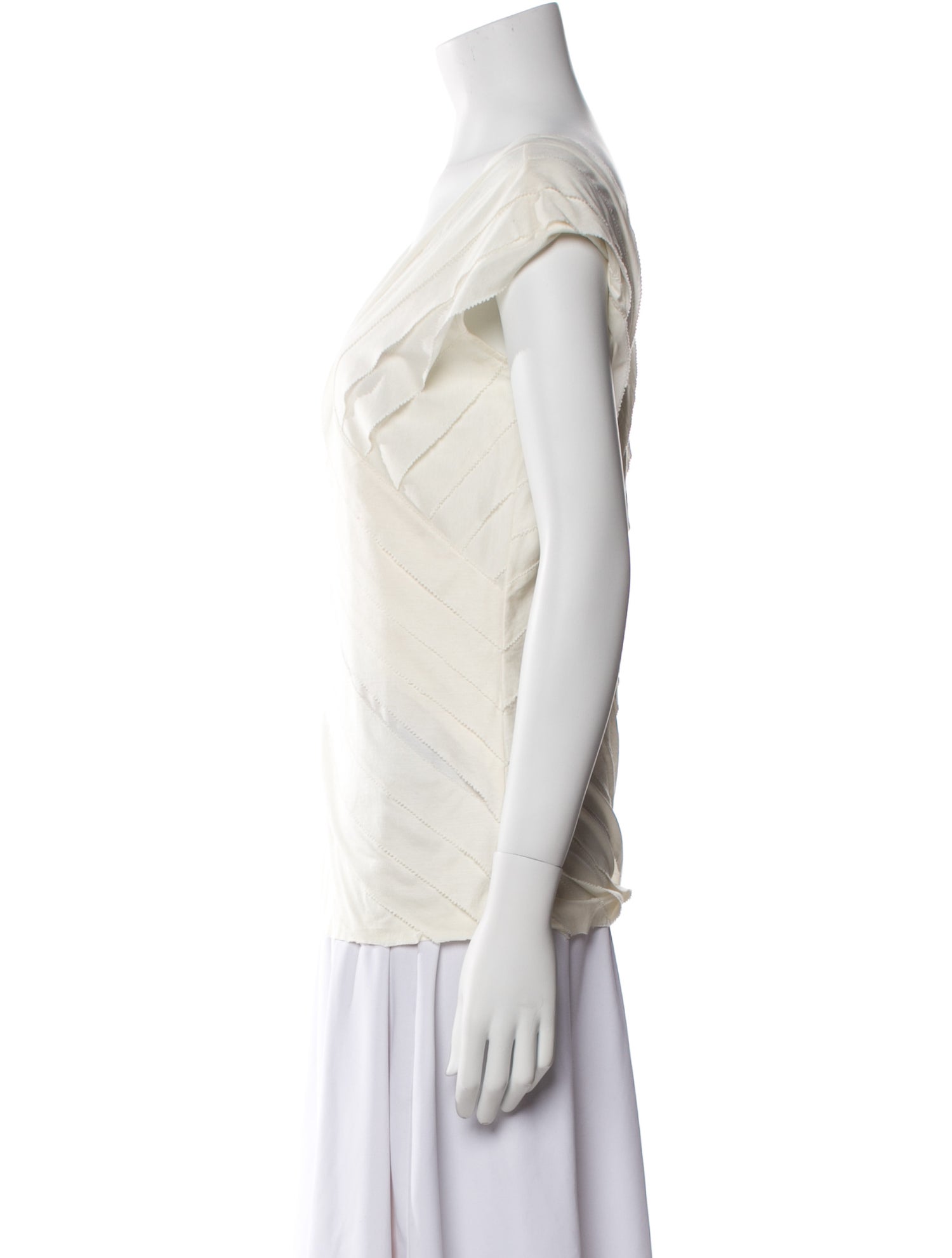 Ralph Lauren Black Label V-Neck Short Sleeve Top