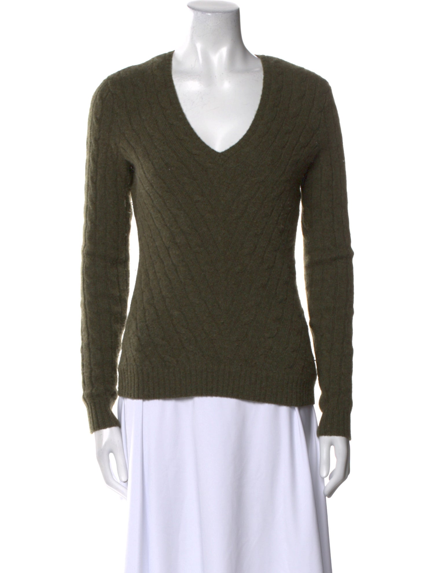 Ralph Lauren Black Label Cashmere V-Neck Sweater