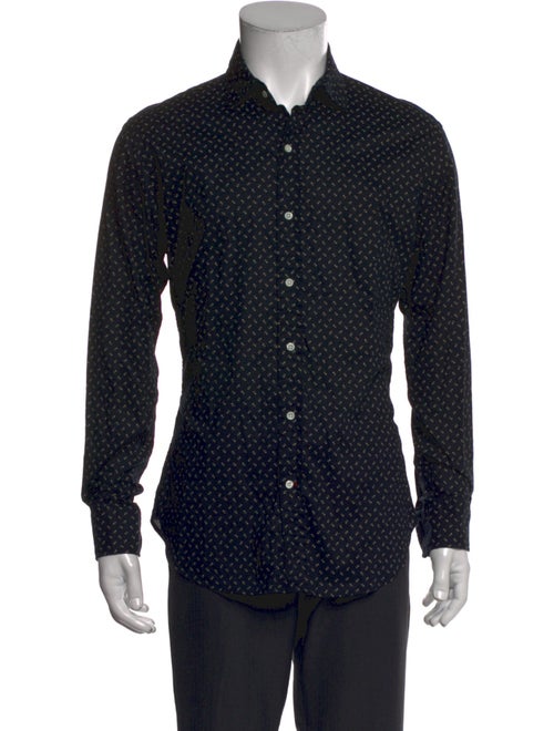 Ralph Lauren Black Label Printed Long Sleeve Shirt