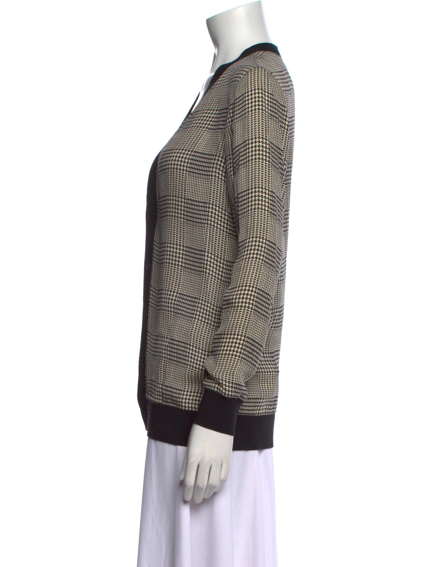 Ralph Lauren Black Label Silk Printed Top