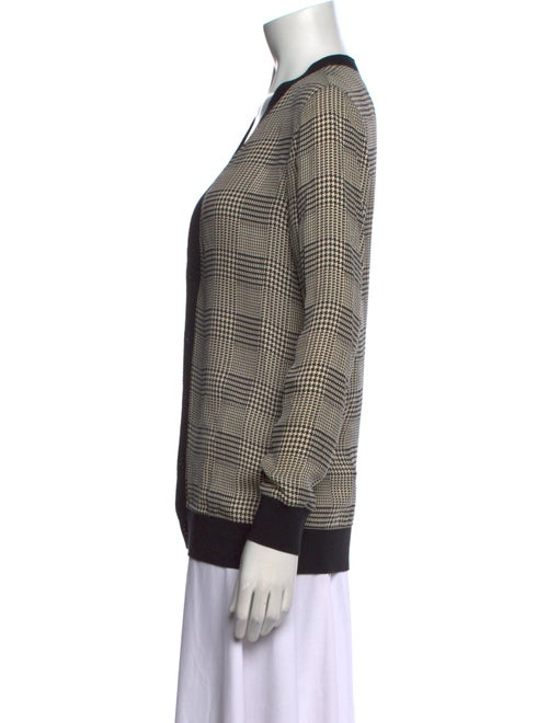 Ralph Lauren Black Label Silk Printed Top