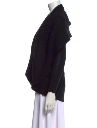 Ralph Lauren Black Label Cashmere Open Front Sweater