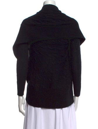 Ralph Lauren Black Label Cashmere Open Front Sweater