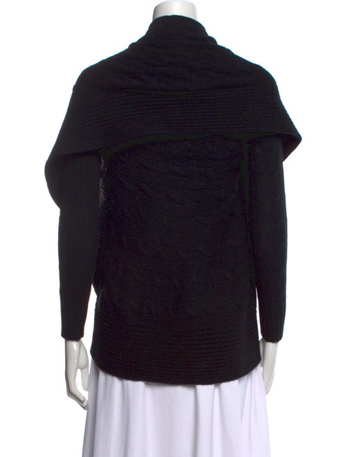 Ralph Lauren Black Label Cashmere Open Front Sweater