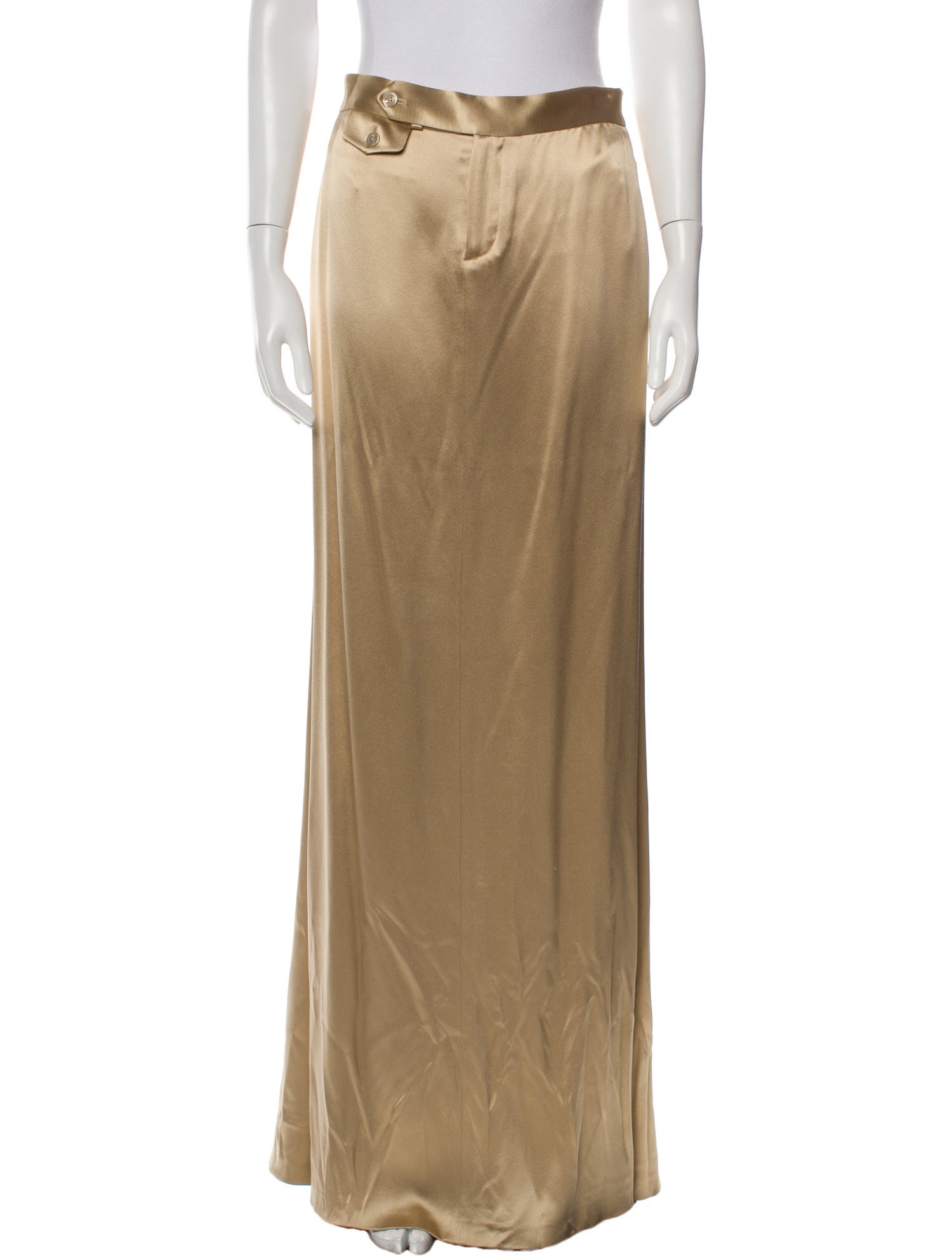 Ralph Lauren Black Label Silk Long Skirt w/ Tags