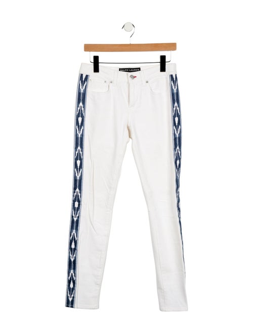 Ralph Lauren Black Label Mid-Rise Skinny Leg Jeans