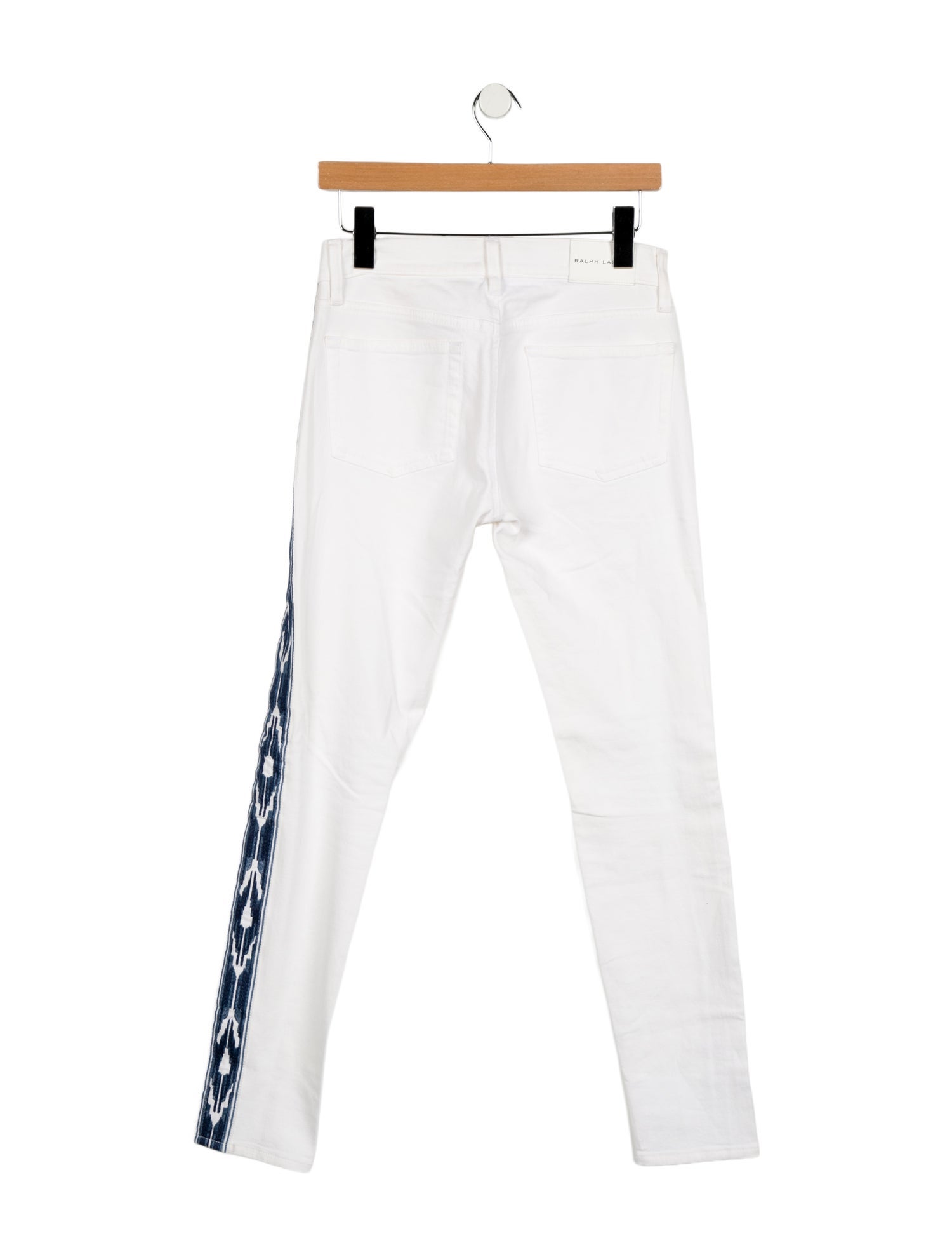 Ralph Lauren Black Label Mid-Rise Skinny Leg Jeans