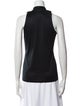 Ralph Lauren Black Label Mock Neck Sleeveless Top