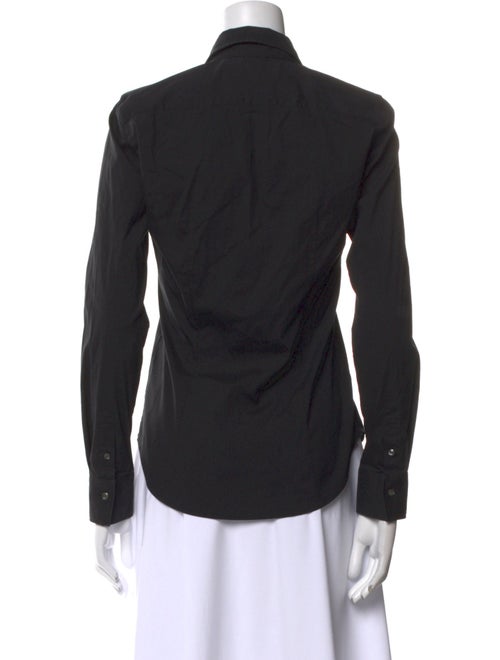 Ralph Lauren Black Label Long Sleeve Button-Up Top