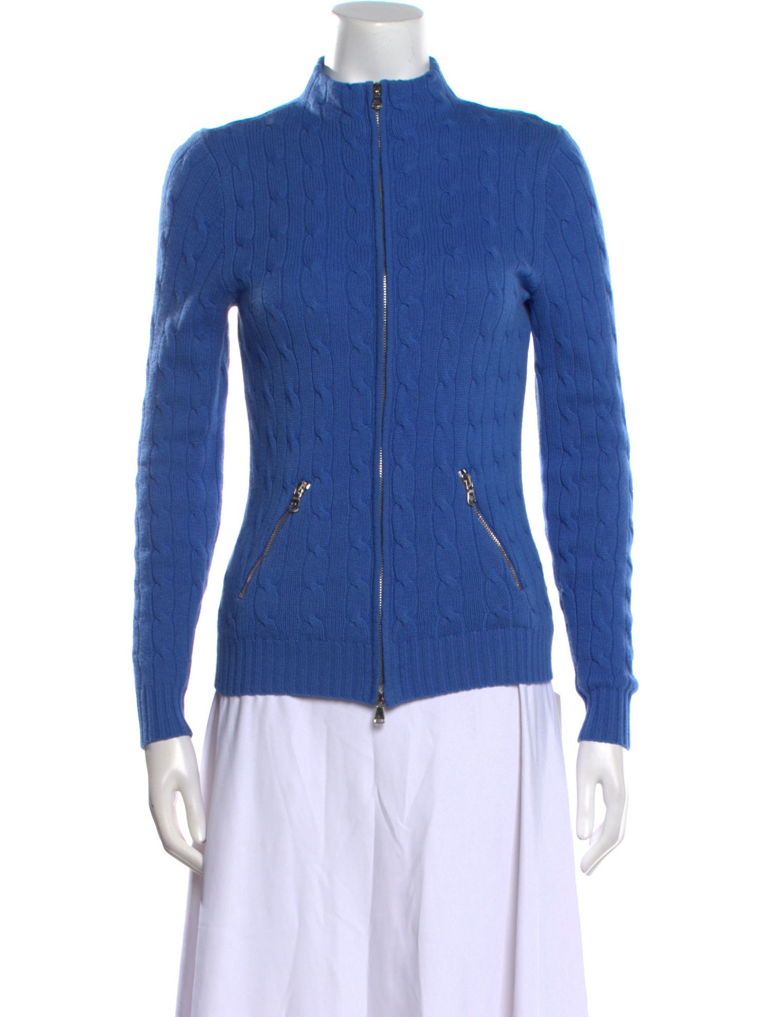 Ralph Lauren Black Label Cashmere Mock Neck Sweater