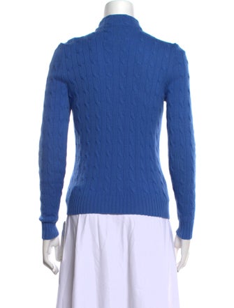 Ralph Lauren Black Label Cashmere Mock Neck Sweater